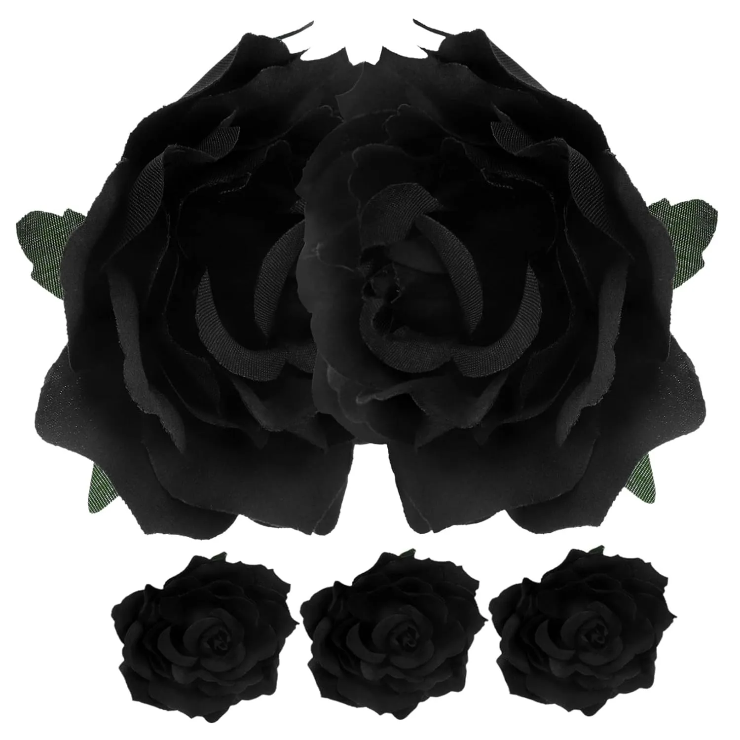 10cm Floral Hair Clip Bridal Corsage Brooch Wedding Flower Brooch for Headpiece Elegant Bridal Jewelry