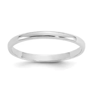 10K White Gold Polished Child's Ring-10GK891