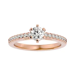 1.42ct 6 Prong Solitaire Engagement Ring