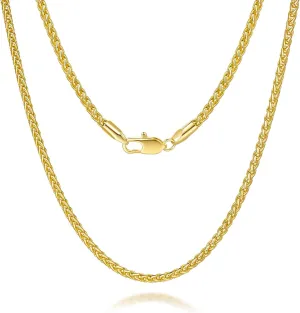 14K Gold Necklaces for Women Trendy Necklace for Men 14K Gold Chain for Mens Chain Necklaces Franco Chain Mens Necklace Chains for Women Chains 16-30in