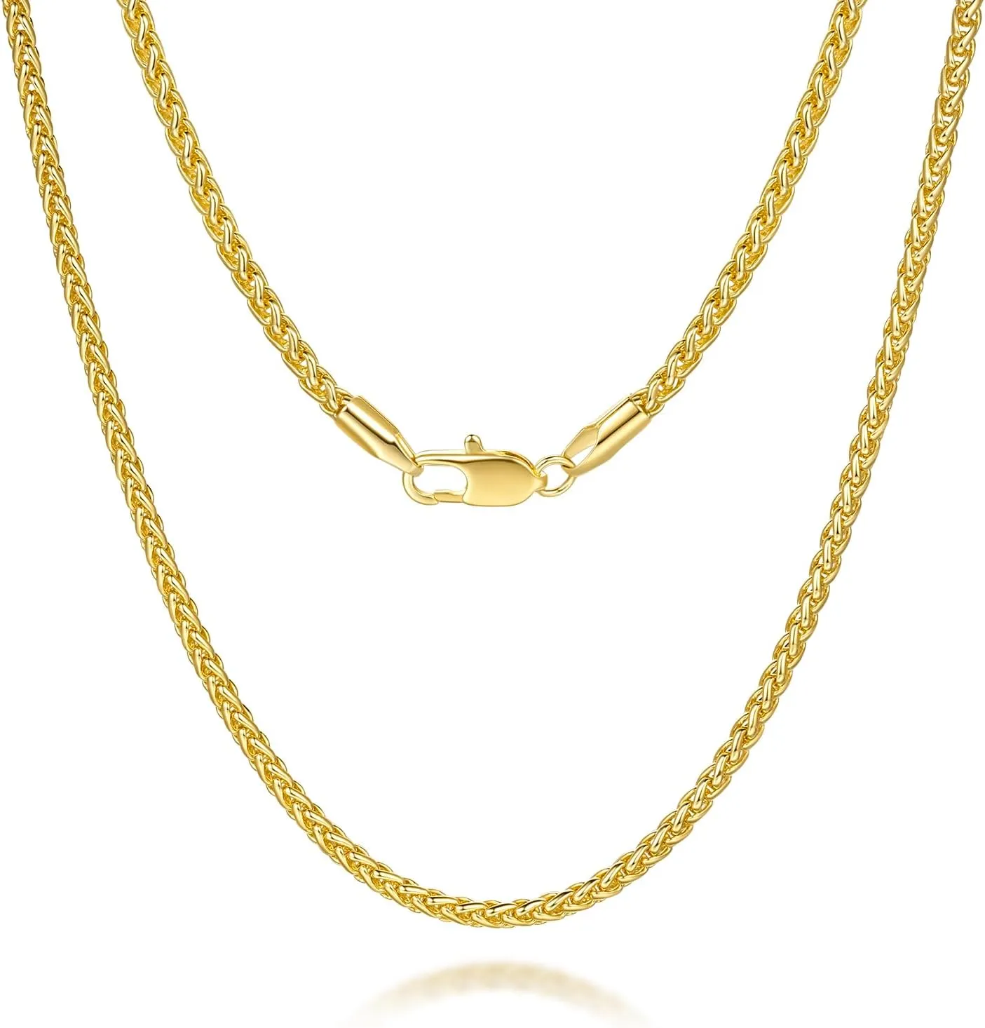 14K Gold Necklaces for Women Trendy Necklace for Men 14K Gold Chain for Mens Chain Necklaces Franco Chain Mens Necklace Chains for Women Chains 16-30in