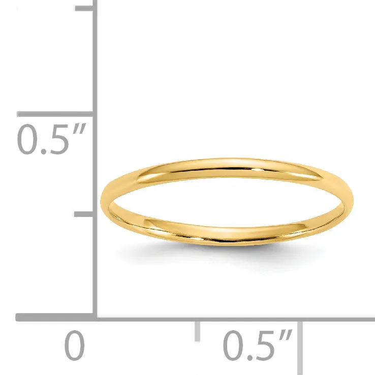 14k Madi K Polished Baby Ring