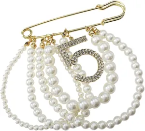 1pc Elegant Tassel Brooch for Women Pin Accessory for Parties Weddings and Special Occasions