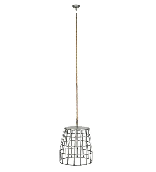 21.75"W Basket Pendant