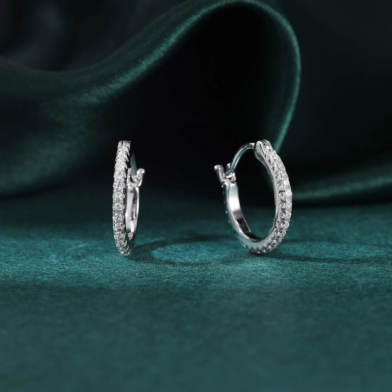AoedeJ Sterling Silver Hoop Earrings Hypoallergenic Hoop Earrings Set Small Sterling Silver Earrings Hoops Clip On Hoop Earrings for Women Multipack