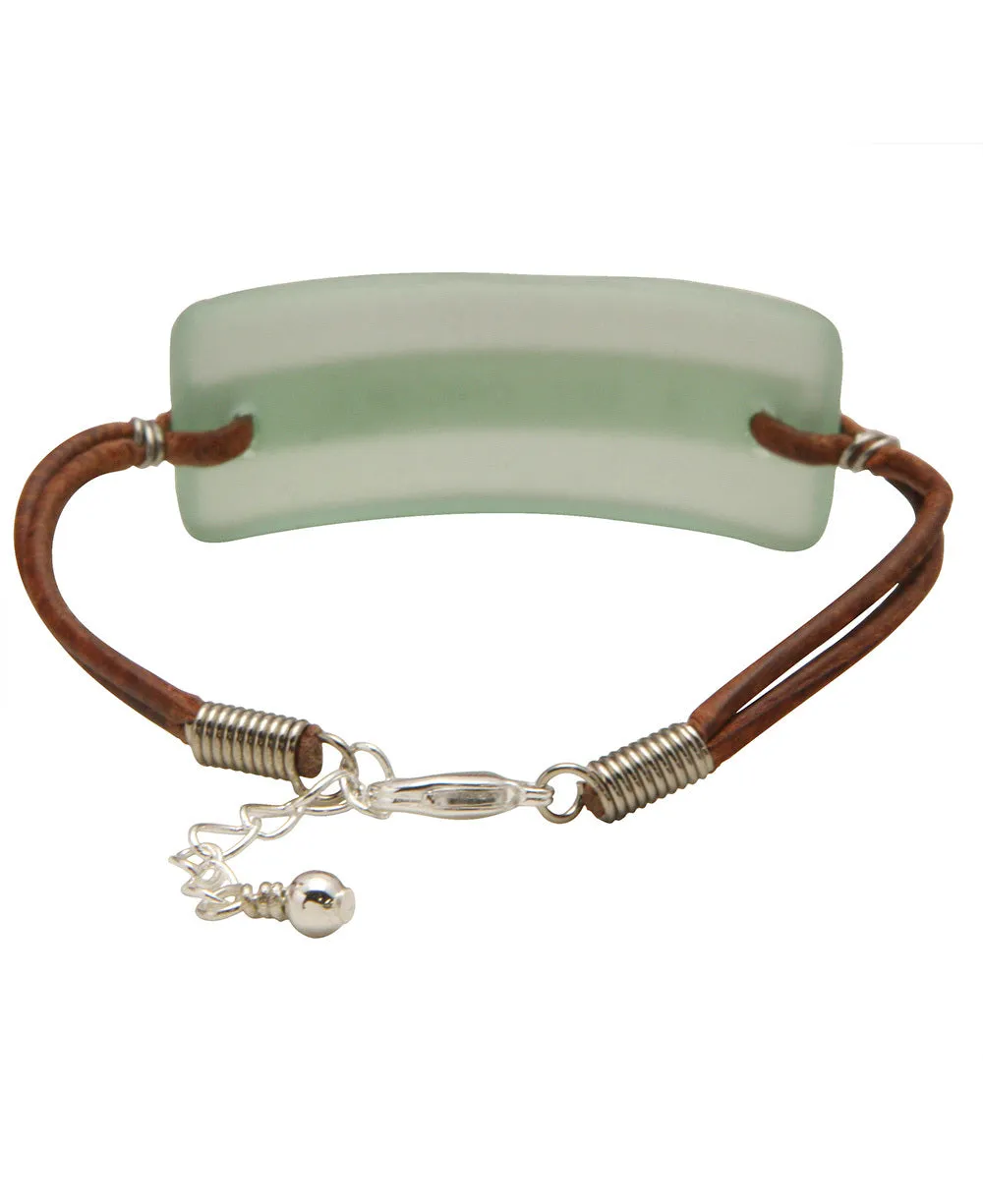 Aqua Glass I Am Enough Bracelet (USA)