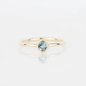 Aquamarine Andromeda Ring
