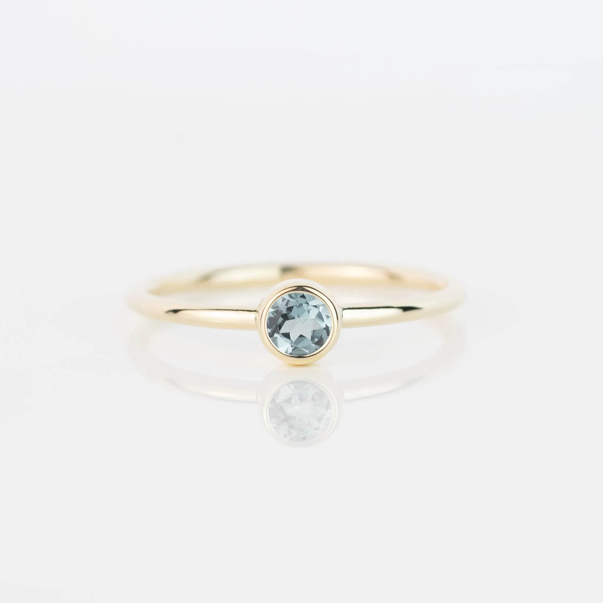 Aquamarine Andromeda Ring