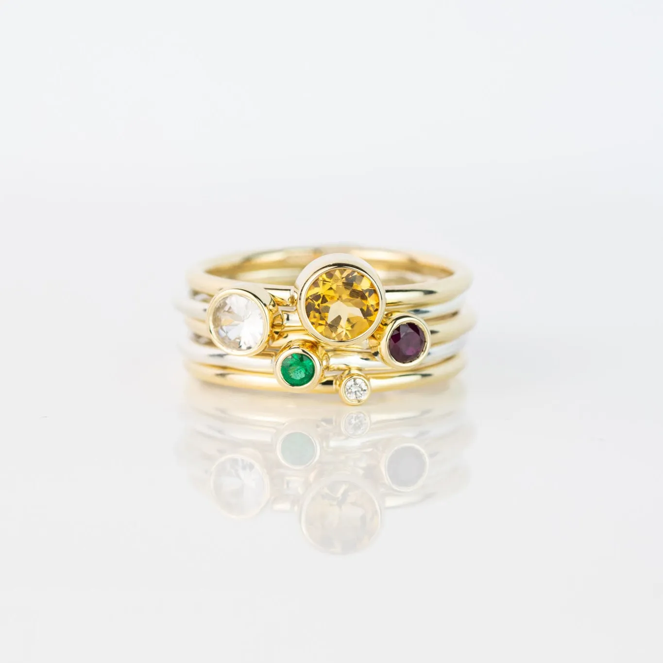 Aquamarine Andromeda Ring