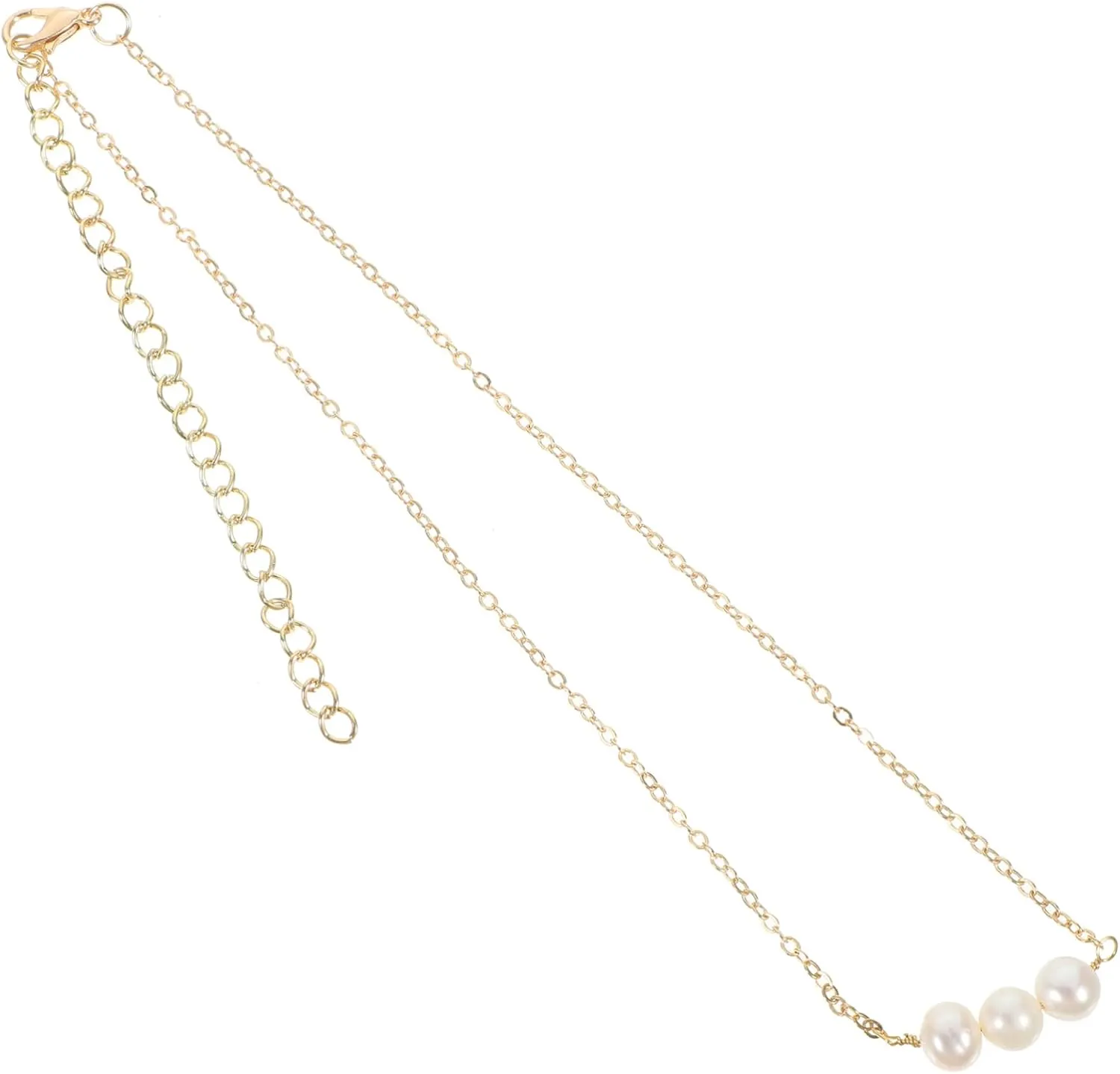 Beaupretty Pearl Choker Necklace for Women Simulation Pearl Clavicle Chain Lightweight and Comfortable for Daily Wear Special Occasions Wedding Jewelry