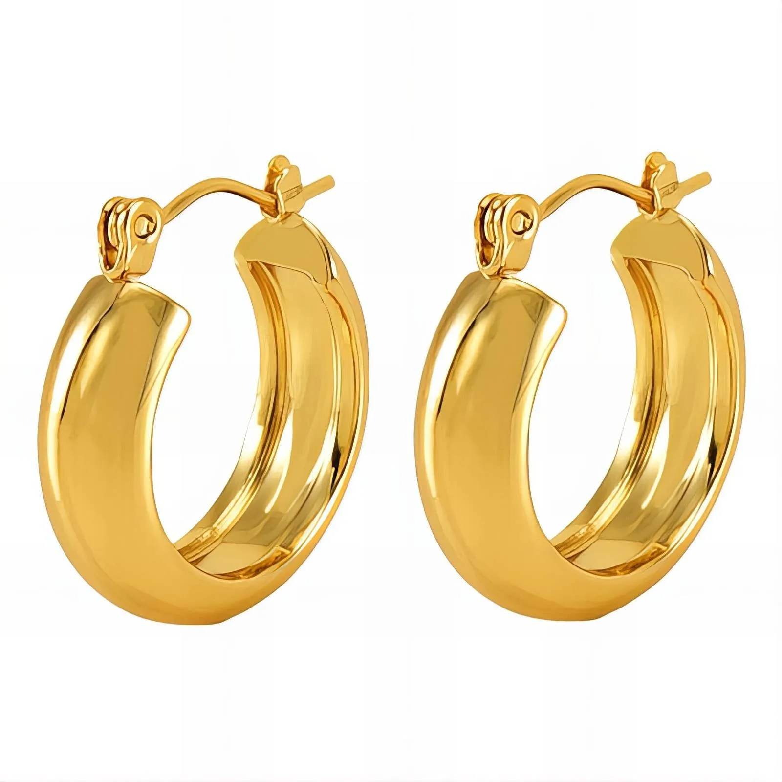 Bold Classic Hoops - Fashionable and Versatile