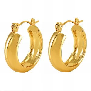 Bold Classic Hoops - Fashionable and Versatile