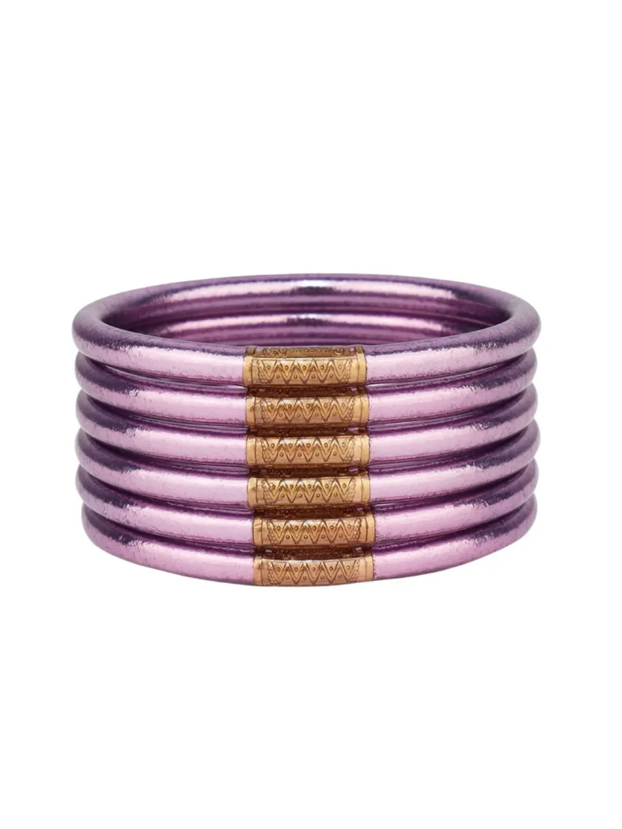 BuDhaGirl | All Weather Bangles - Lila