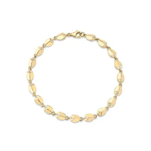 Carve Infinity Bracelet with Diamonds BR462