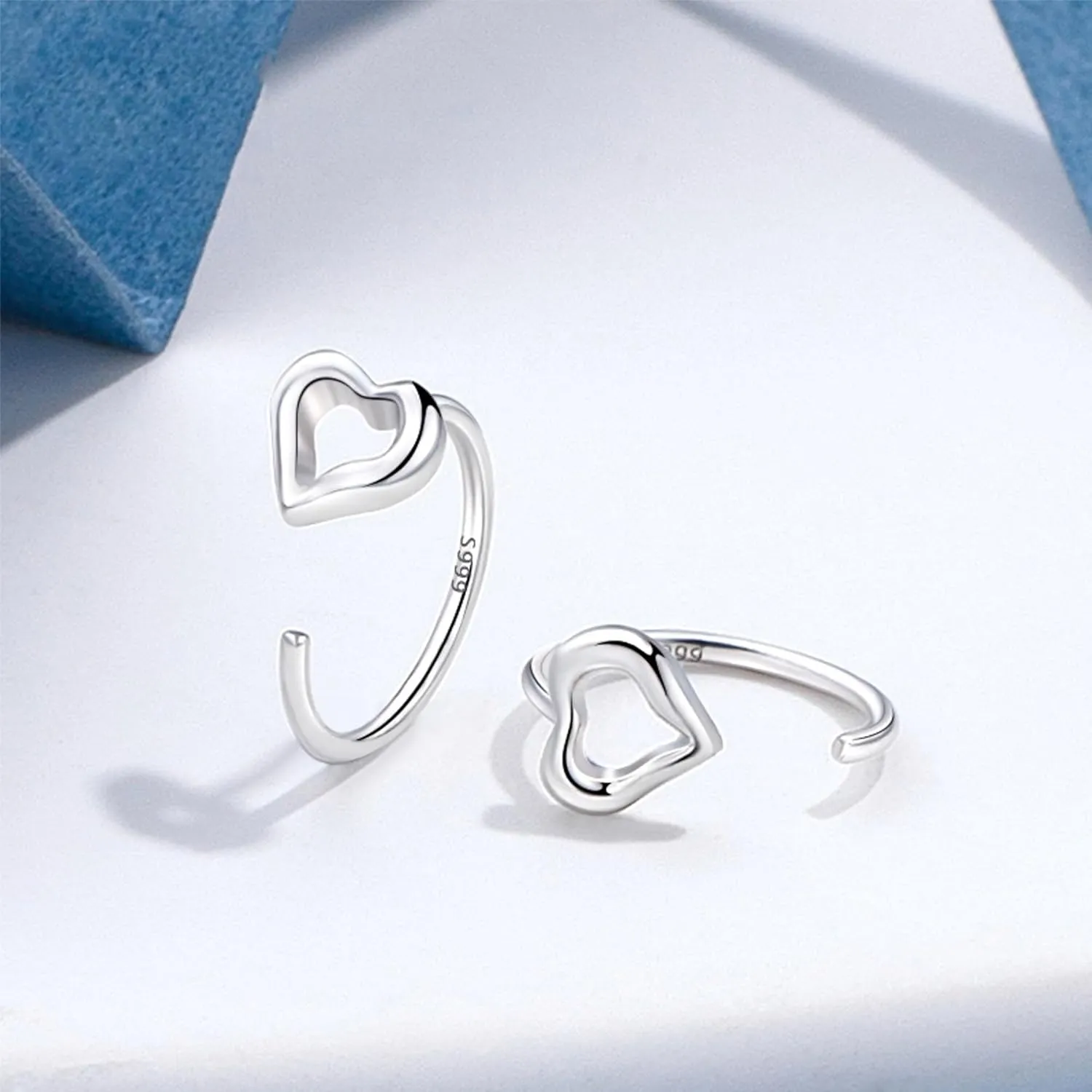 Cat Half Hoop Earrings for Women 925 Sterling Silver Comfy C Hoops for Cartilage Comfortable Earring to Sleep In Hypoallergenic Open Huggies