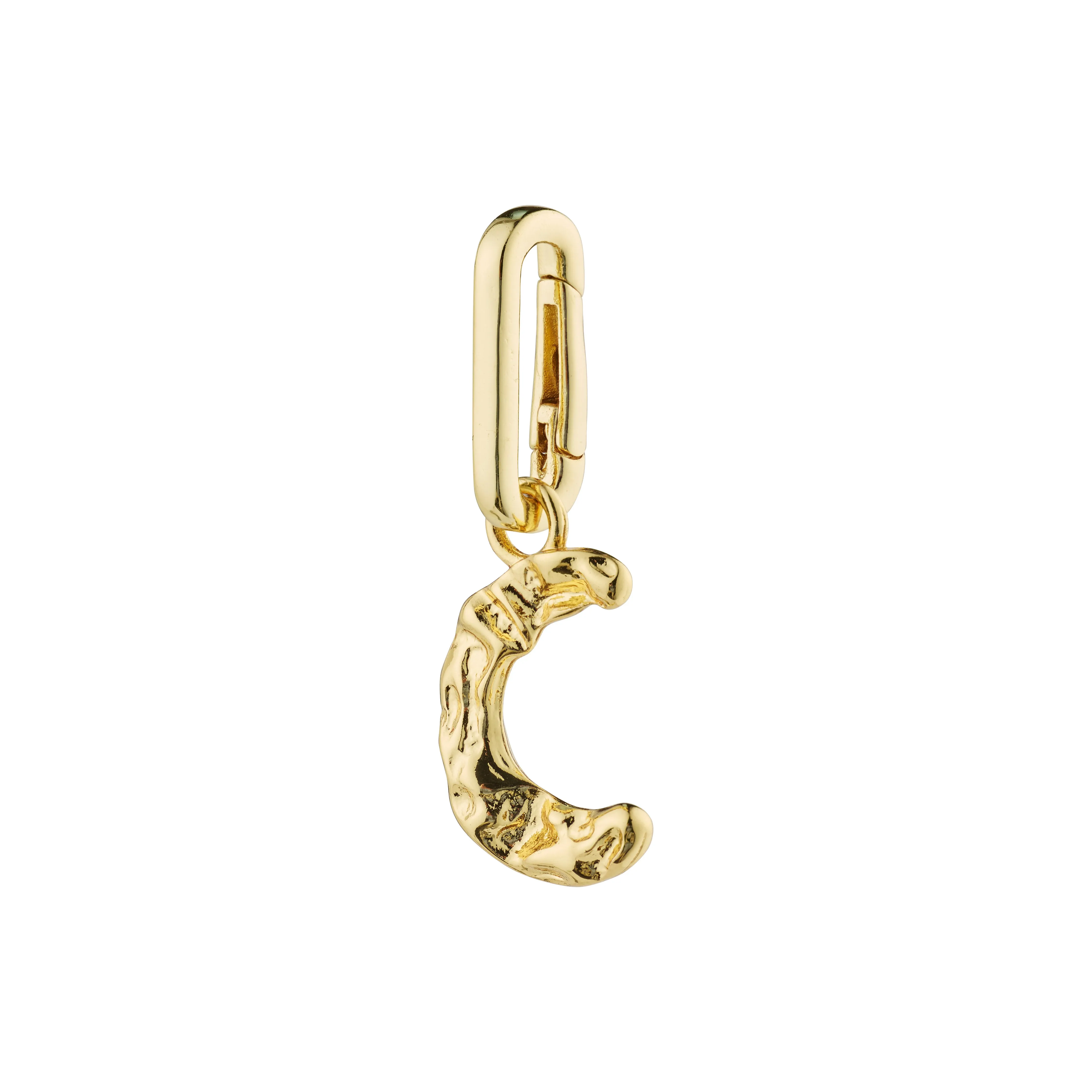 CHARM pendant C, gold-plated