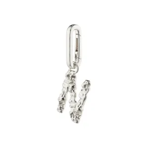 CHARM pendant N, silver-plated