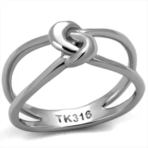 CJE2262 Wholesale Women's Stainless Steel Knot Ring