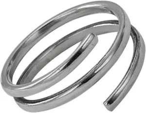 CLISPEED Silver Adjustable Thumb Ring for Women Stylish Multi Wrap Design Elegant Joint and Toe Ring present for Valentine Day Birthdays and Special Occasions