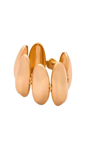 Cult Gaia Fiore Bracelet in Metallic Gold