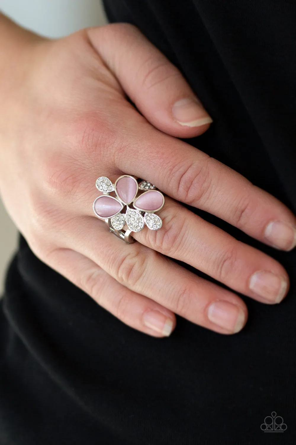 Diamond Daises - Pink - Ring