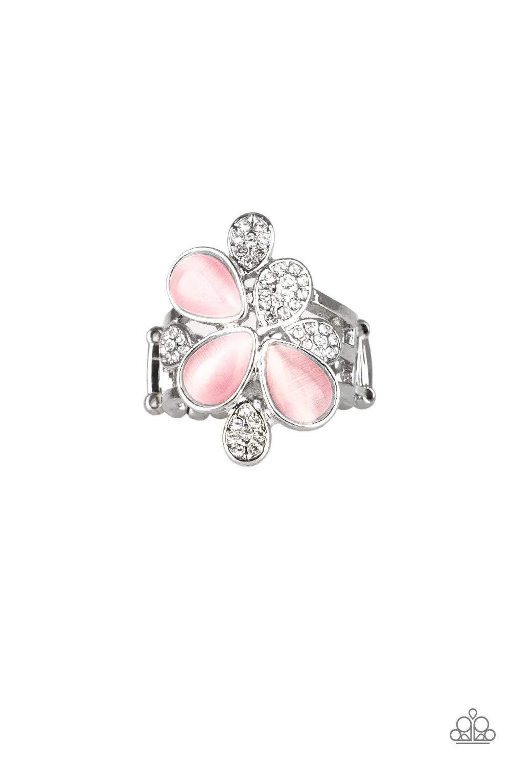 Diamond Daises - Pink - Ring