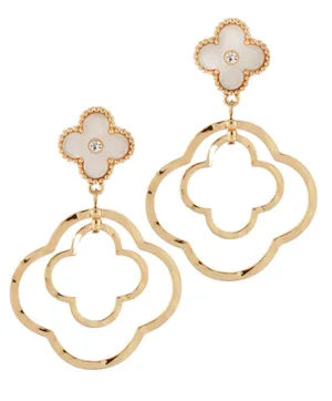 Double Line Charming Earrings