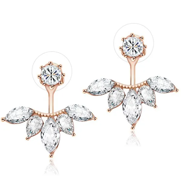 Exquisite Leaf Stud Earrings