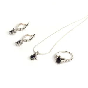 Exquisite Sapphire Women's Set