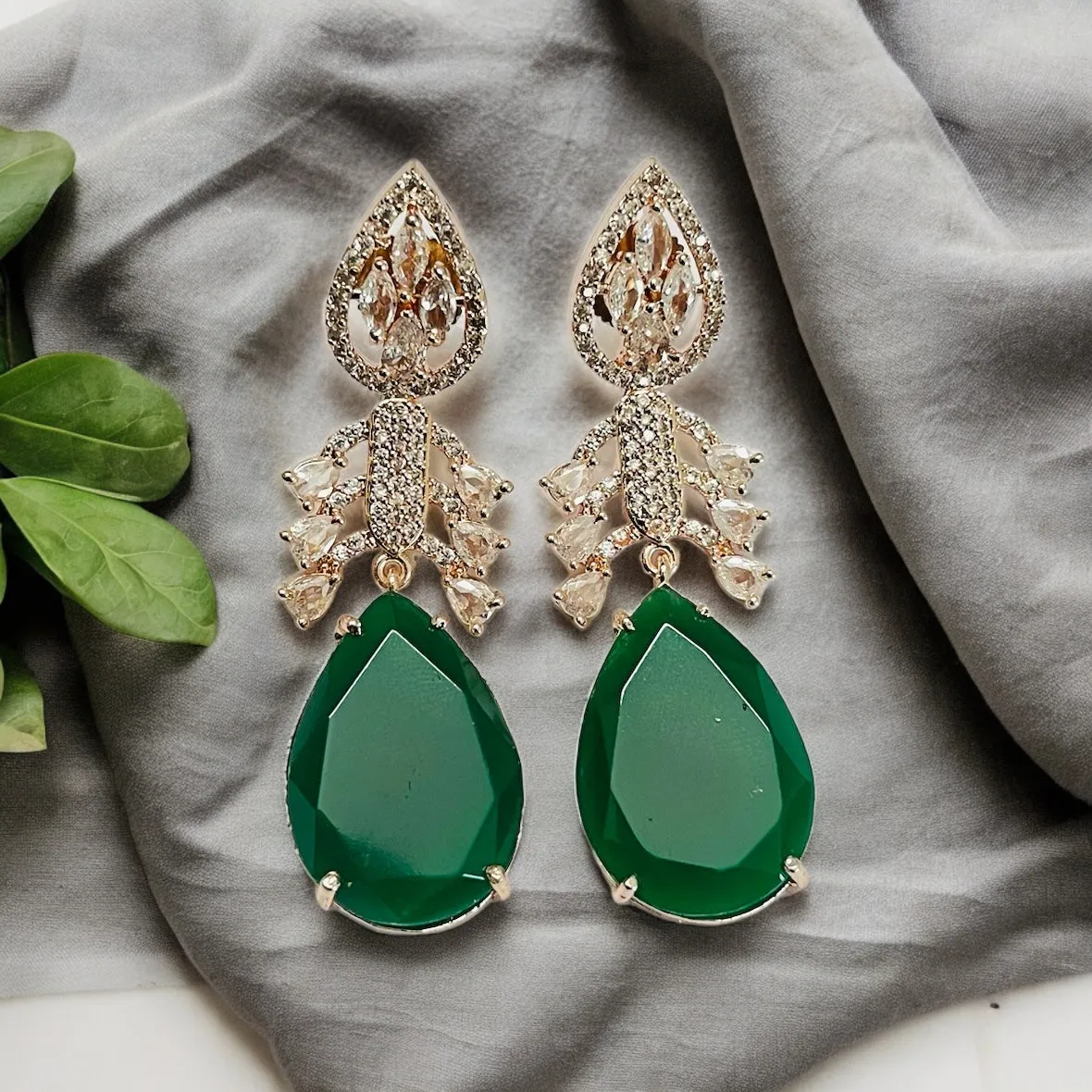 Fiery Passion Drops Earrings