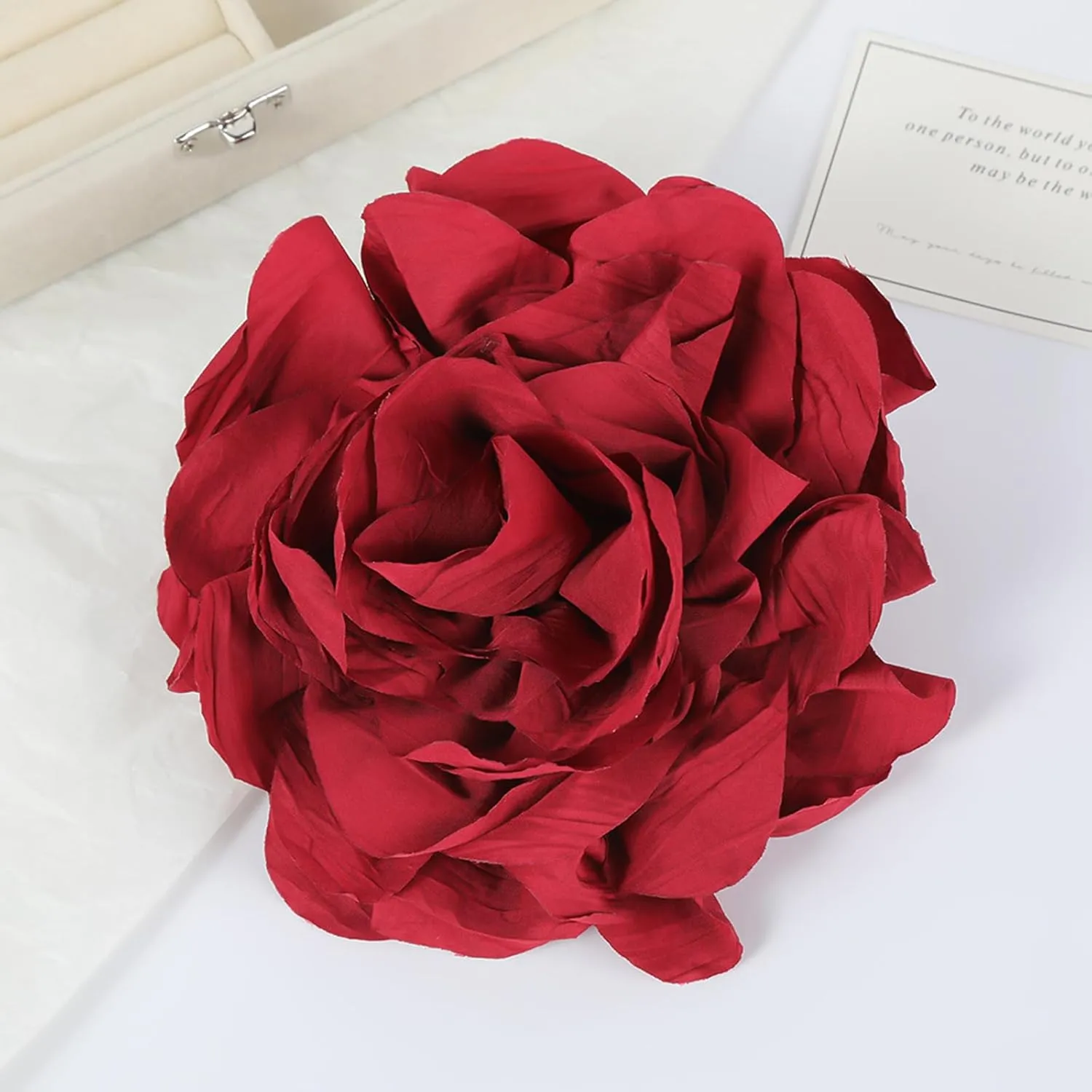 Flower Brooches and Pins for Women Fashion Flower Hair Clips Large Floral Lapel Pins Decorative Brooch Pins for Clothes Accessories Jewelry Gifts