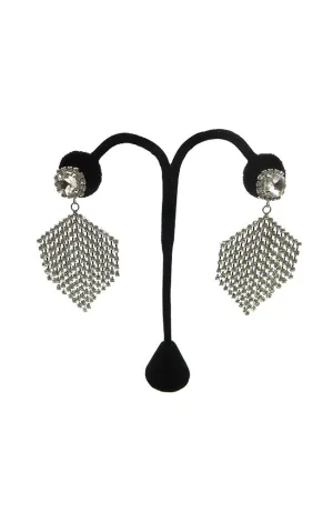 Geometric Glam Statement Earrings