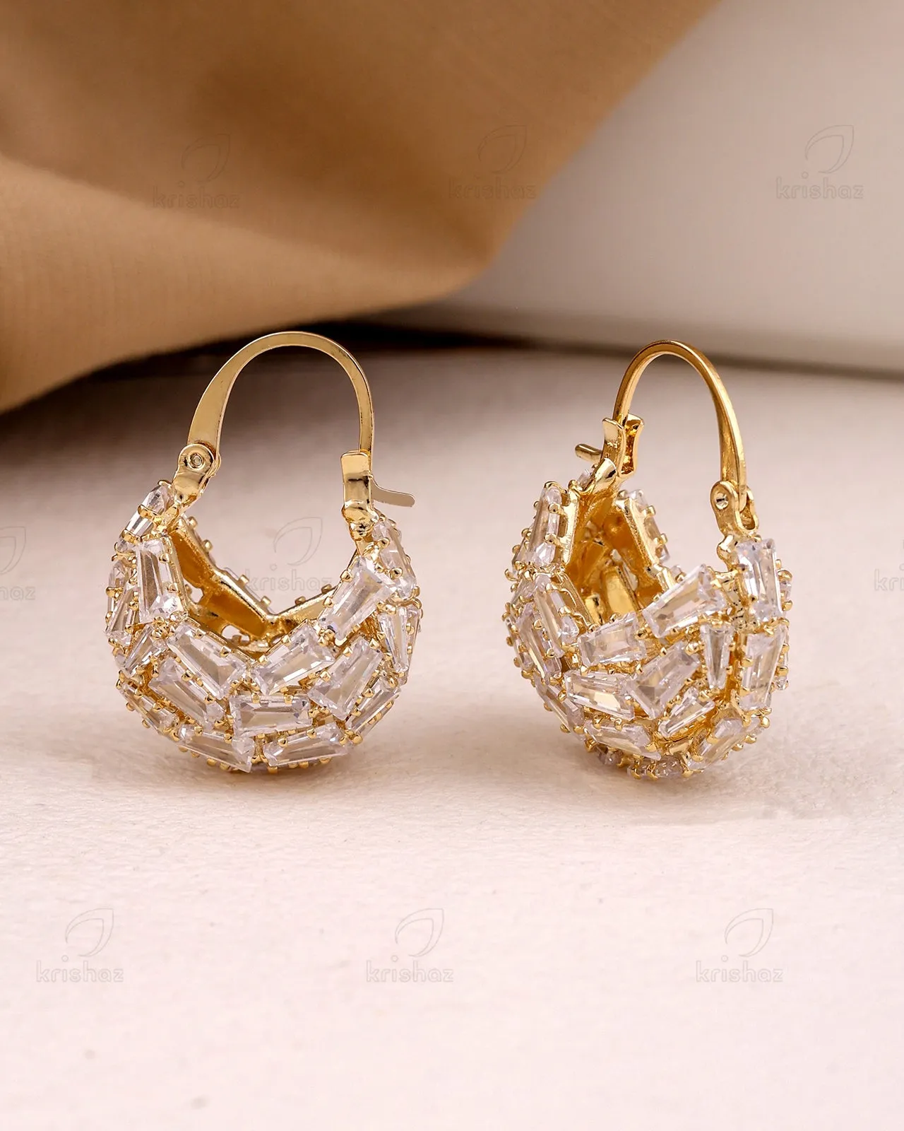 Gianna Fashionable Hoops