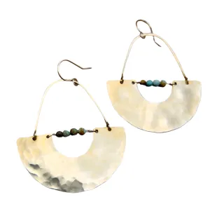 Gold Mesa Earrings