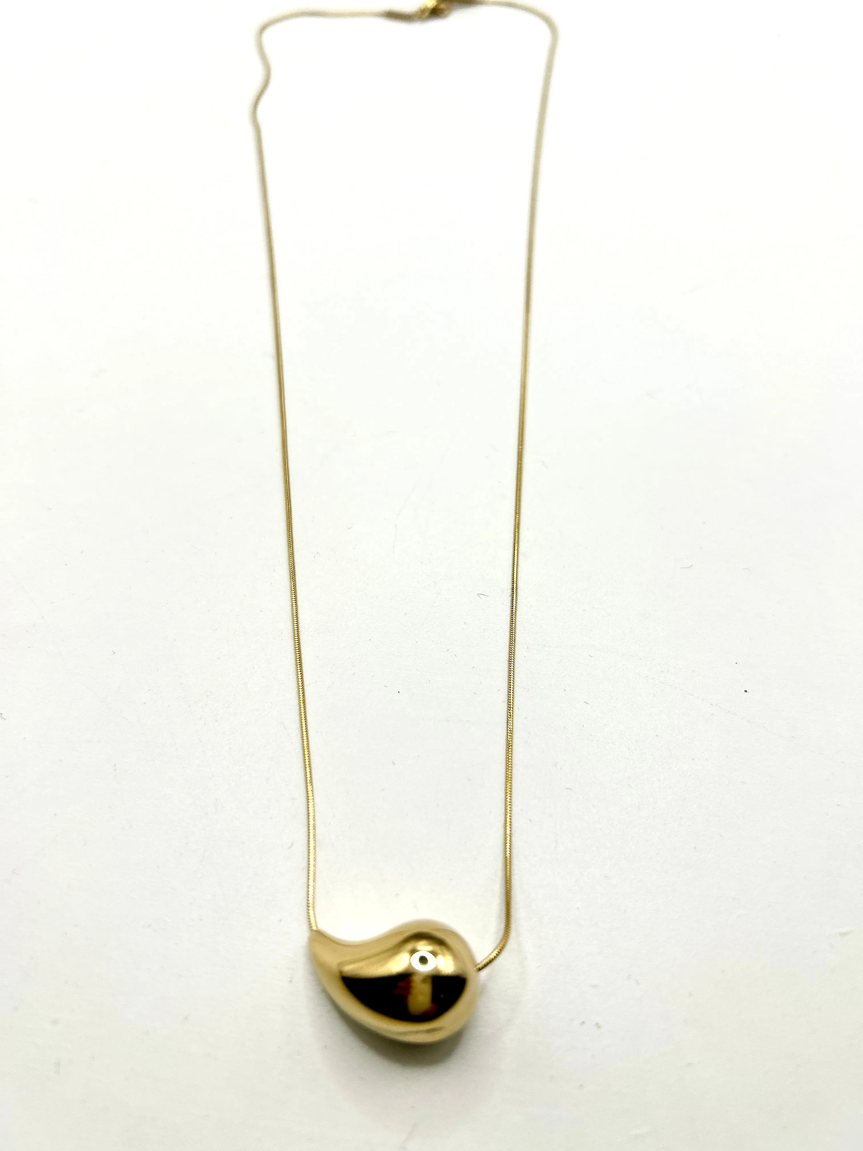 Goldglam 14k Gold Plated Drop Necklace