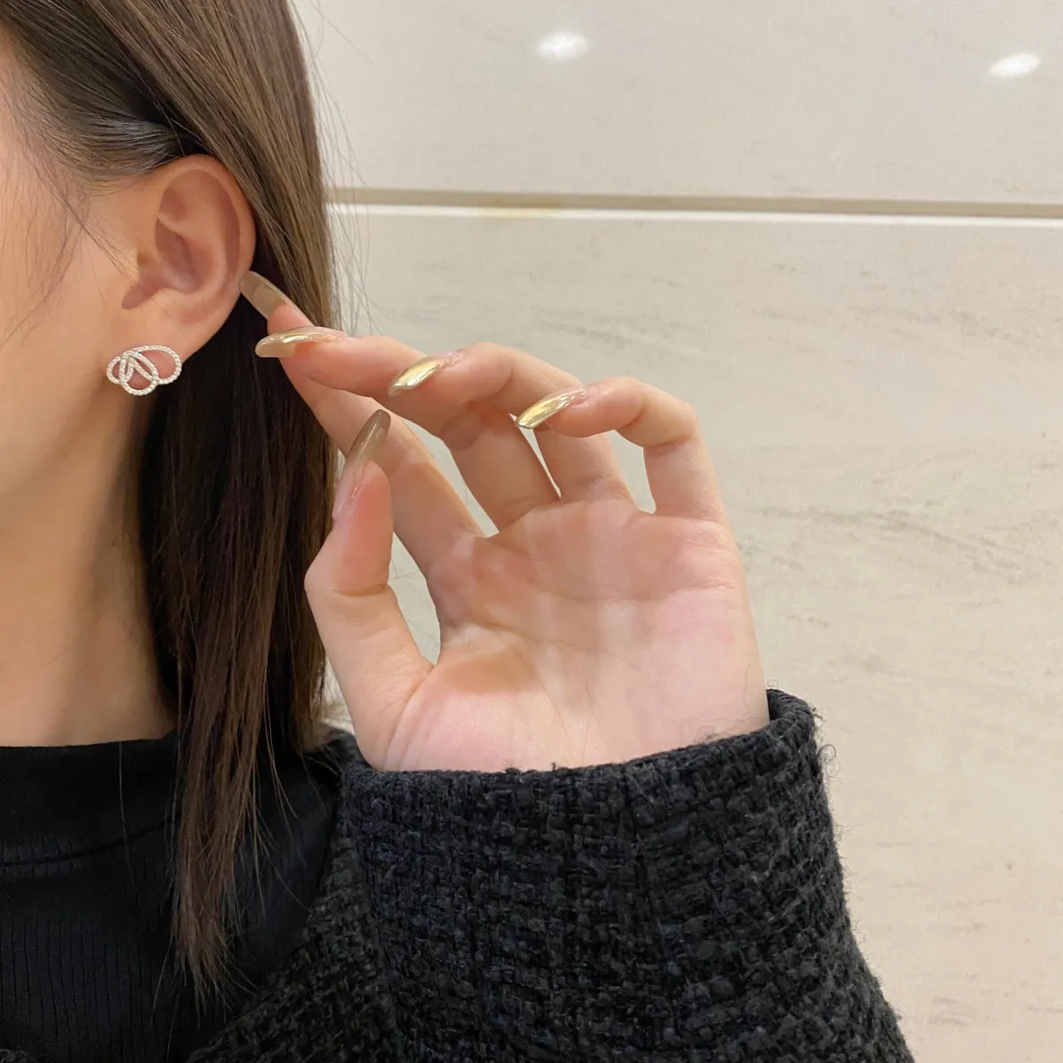 [Goodv]Exquisite Butterfly Shape Earrings