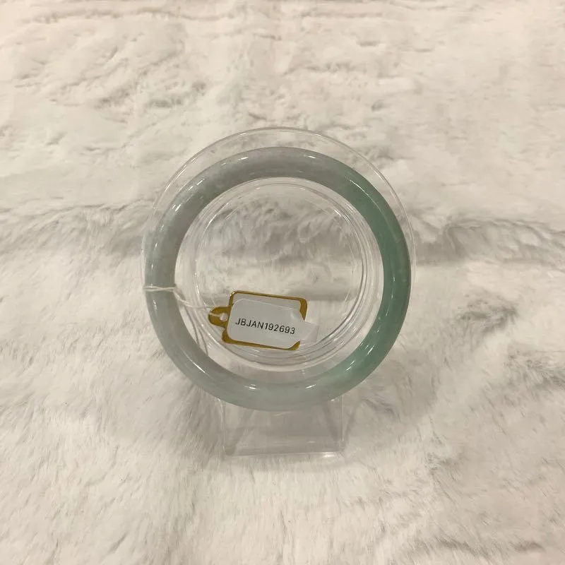 Grade A Natural Jade Bangle with certificate #2693