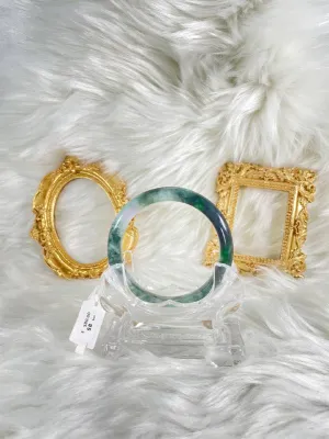 Grade A Natural Jade Bangle with certificate #36608