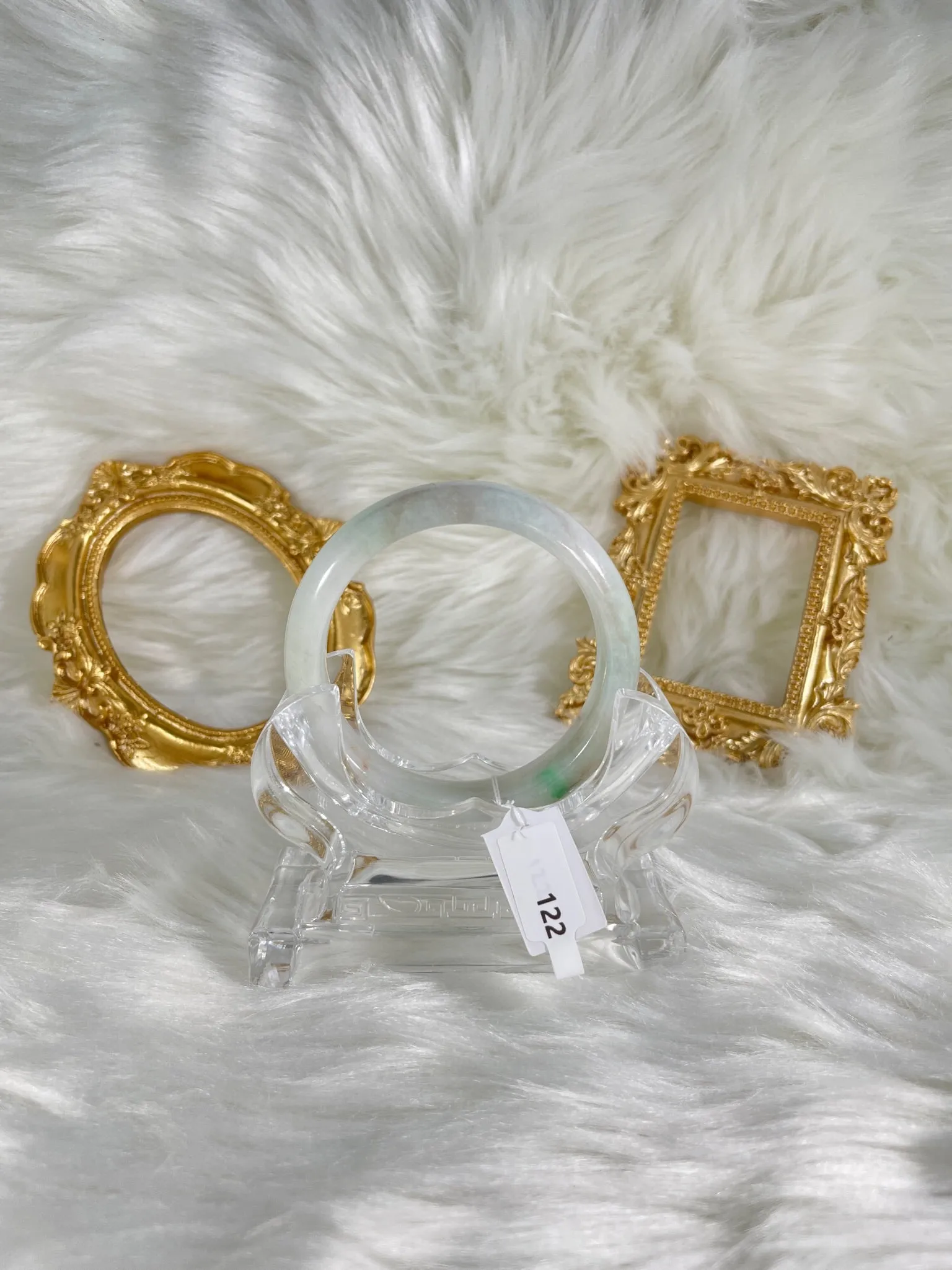 Grade A Natural Jade Bangle without certificate #122