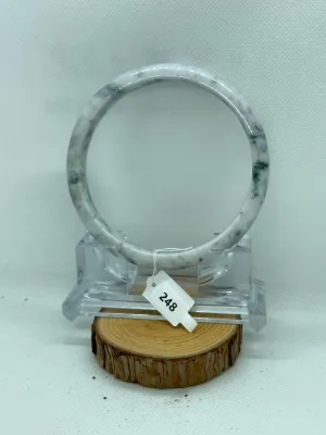 Grade A Natural Jade Bangle without certificate #248