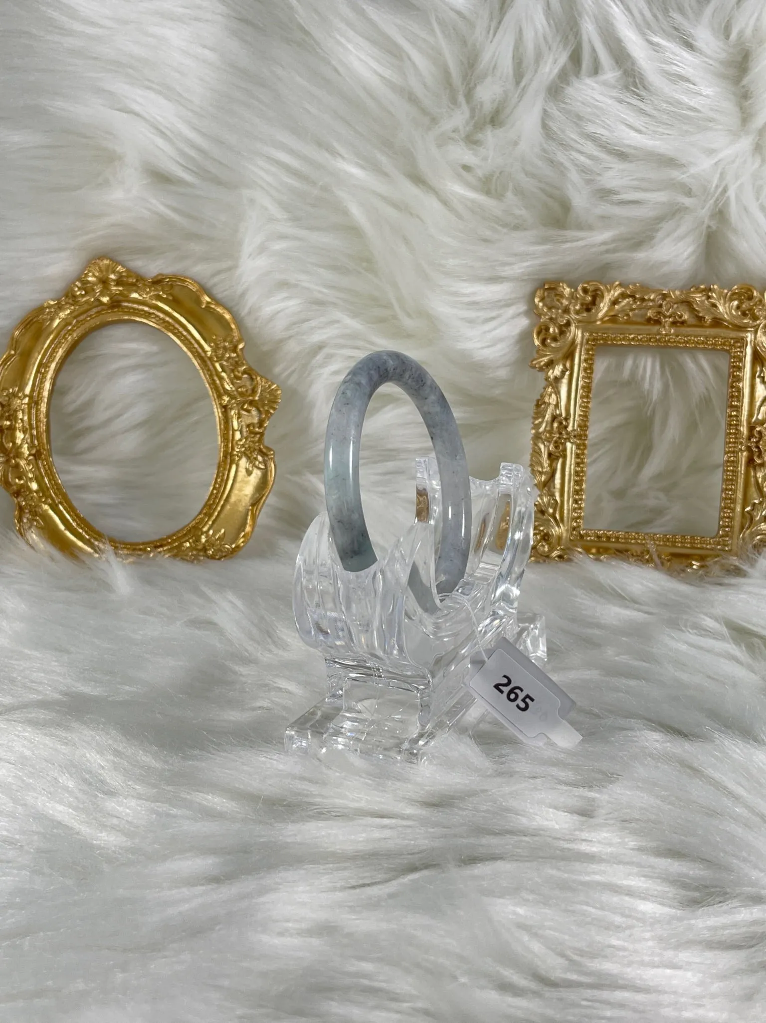 Grade A Natural Jade Bangle without certificate #265