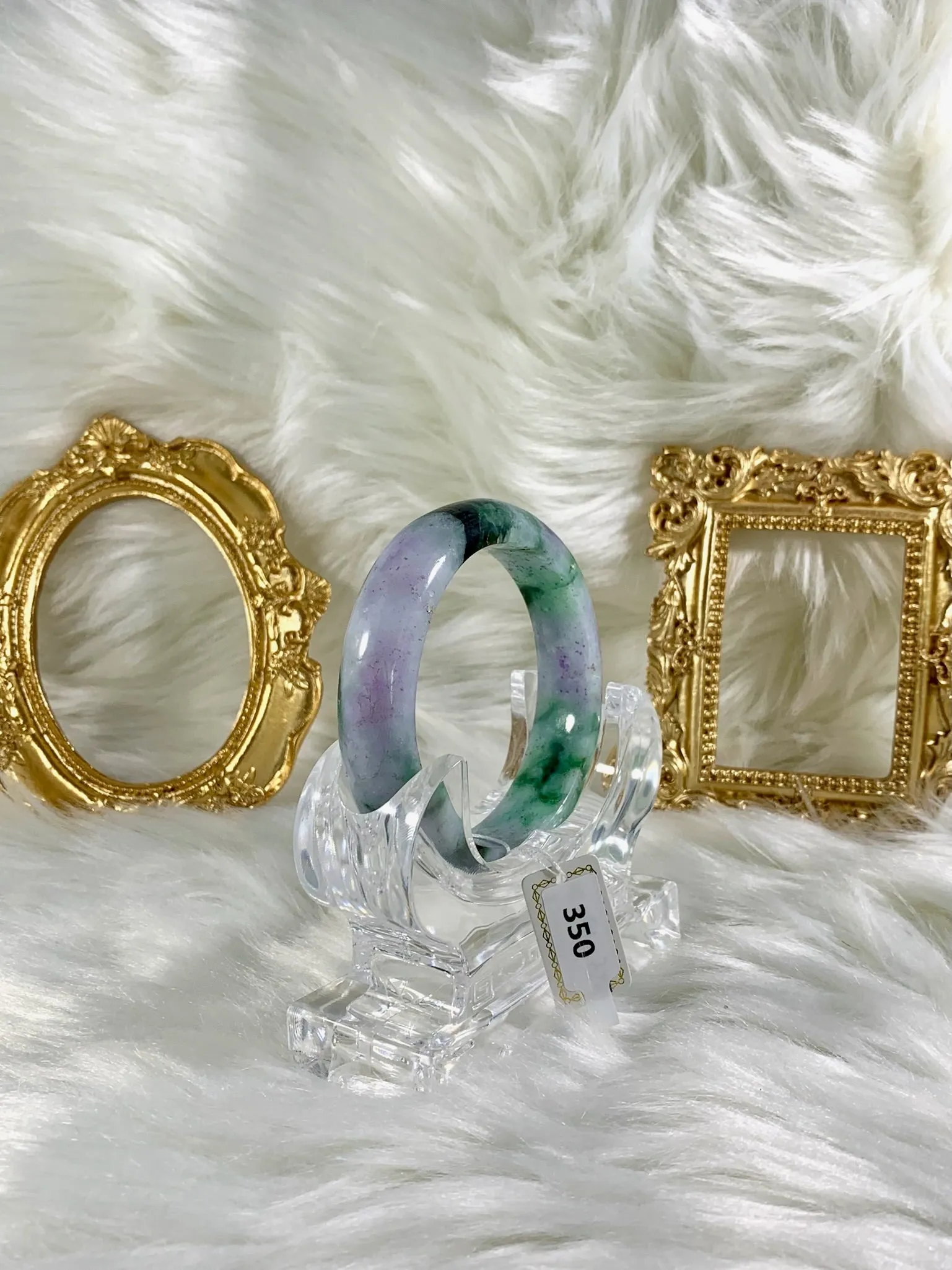Grade A Natural Jade Bangle without certificate #350