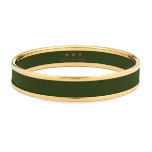 Halcyon Days "Green & Gold" Bangle
