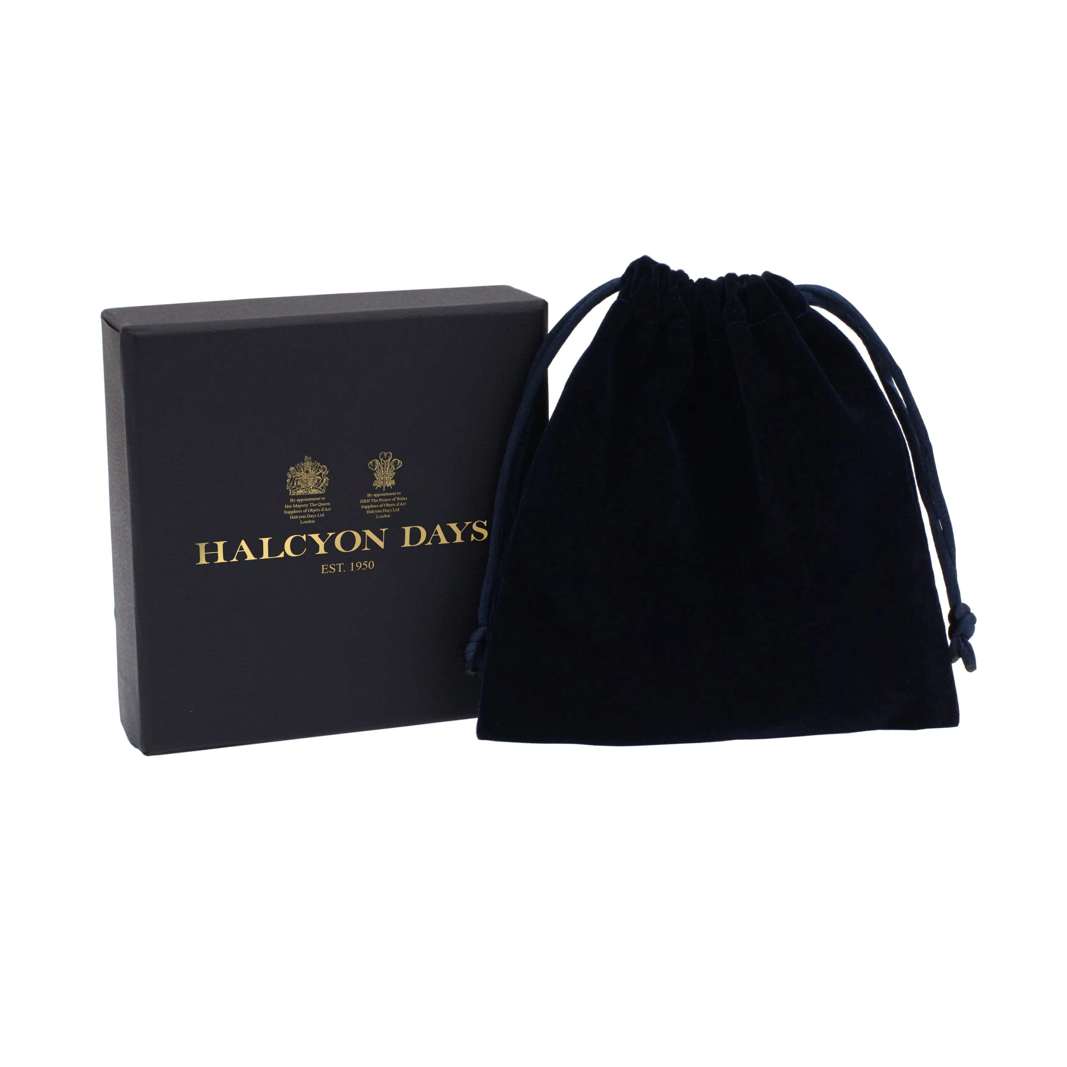 Halcyon Days Ribbed Cabochon Black Bangle