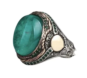 Handmade Natural Paraiba Ring-Unique Gemstone Ring-Gemstone Ring-Delicate Paraiba Ring-925k Silver Ring