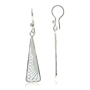 High-Quality Filigree Earrings in Sterling Silver
