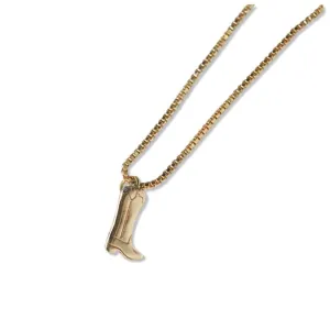 INK   ALLOY | Alice Cowboy Boot Pendant