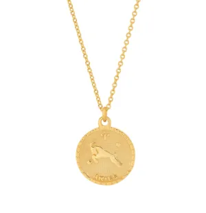 Jen Hansen Aries Zodiac Necklace