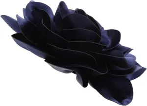 Large Flower Brooch Pin for Women Handmade Floral Lapel Decoration Elegant Fabric Accessory for Parties