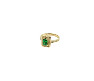 Lesotho Jewellery 14k Gold Ring for Women - 2.71 Grams, Size -N 1/2